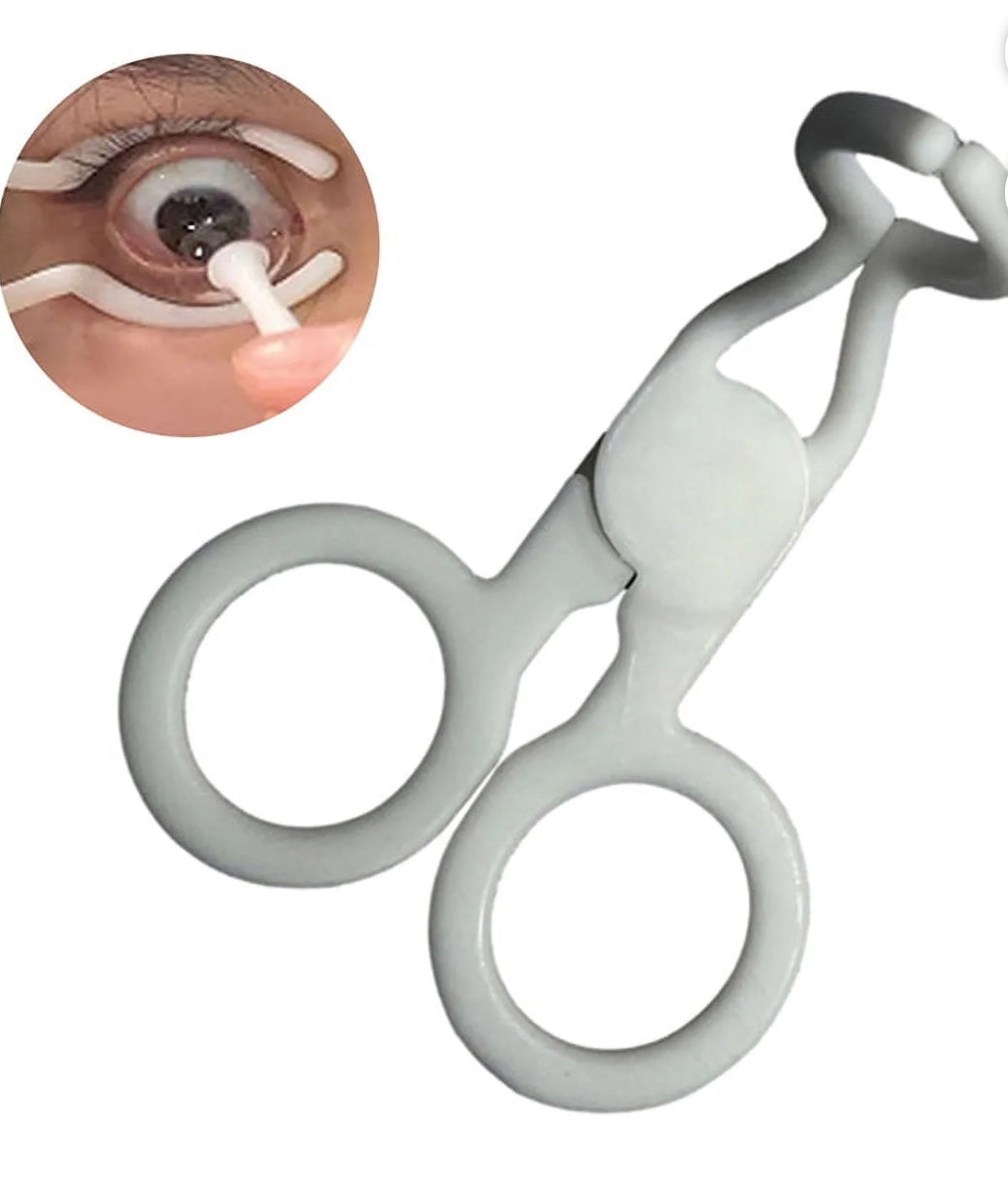 White tweezer insert