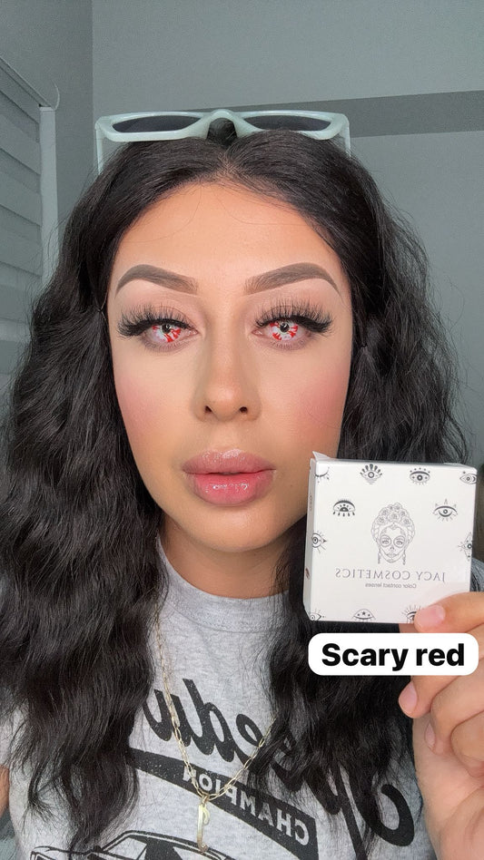 Scary red